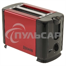 Тостер ЯРОМИР ЯР-602 красный с черным