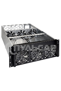 Корпус для майнинга ExeGate EX288960RUS Pro 8-650 <без БП, 2*USB, 6*fan 120мм, места под: 8 видеокарт, 1 БП>