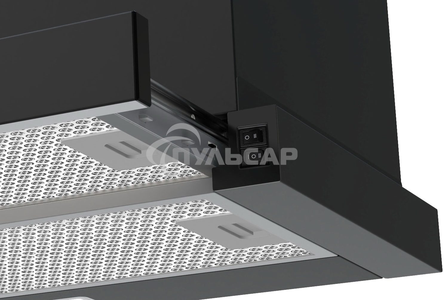 Вытяжка телескопическая Beko BHNT613R4CB черный, 60 см, 320 куб. м/ч, 61 дБ