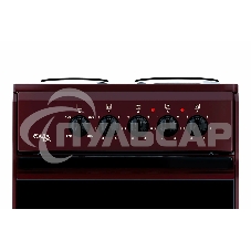 Плита электрическая Лада Nova AE 14027 B коричневый, конфорок 4, духовка 50 л, 50 см x 85 см x 54 см