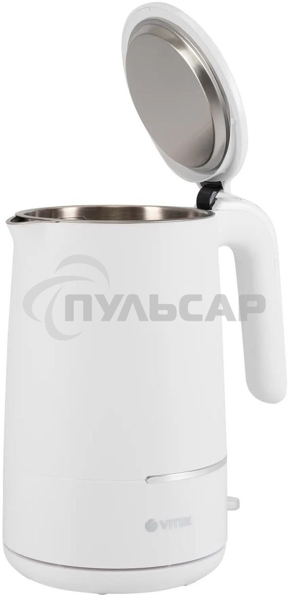 Чайник электрический Vitek VT-1104 1.5л. 2200Вт разноцветный корпус: металл/пластик