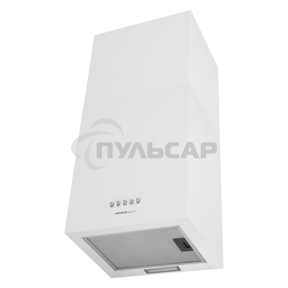 Вытяжка пристенная HOMSair Phlox Push 40 белый, 40 см, 700 куб. м/ч, 54 дБ