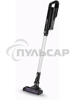 Пылесос вертикальный Vitek Midnight VT-1832 черный/серебристый, питание от аккумулятора, 120 Вт, уборка сухая, пылесборник 0.4 л, работа от АКБ max 35 мин