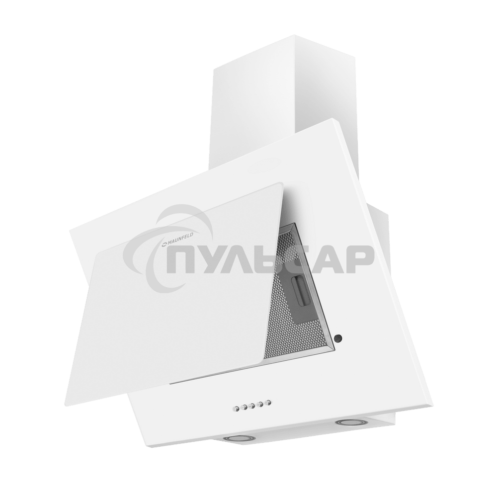 Вытяжка наклонная Maunfeld Tower 60 белый, 60 см, 700 куб. м/ч, 66 дБ