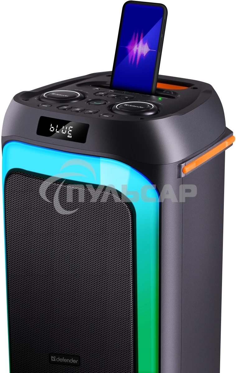 Портативная колонка Defender Orion (60Вт, BT/FM/TF/USB/MIC/Light)
