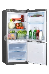 Холодильник Pozis RK-101 графитовый двухкамерный 156/57 л морозилка снизу