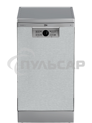 Посудомоечная машина Beko BDFS26130XQ, нержавеющая сталь, 44.8 см, 11 компл., 46 дБ, класс A