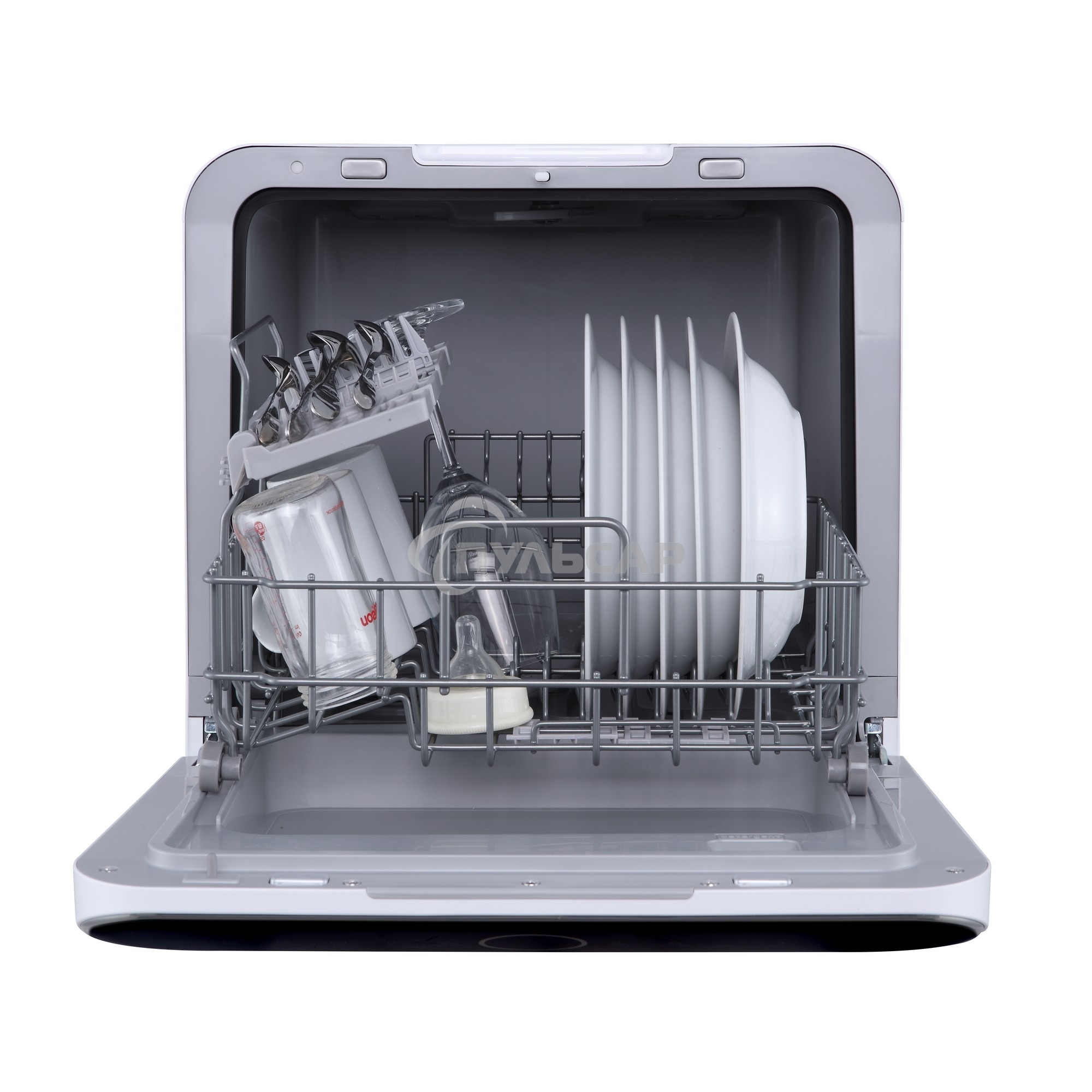 Посудомоечная машина Бирюса DWC-506/6 W, белый, 42 см, 3 компл., 58 дБ, класс A+