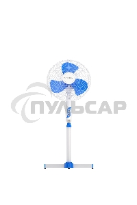 Вентилятор напольный Maxvi FS1645 white-blue