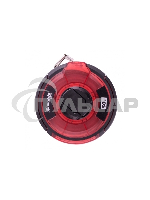 Рулетка геодезическая Matrix 50 м х 12,5 мм, закр. корп., стальная лента, односторон. шкала, PRO