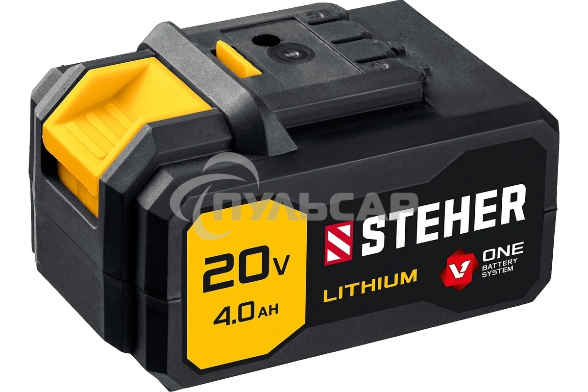 Гайковерт STEHER 20В бесщеточный, 1 АКБ (4А·ч), в кейсе. CWB-300-1