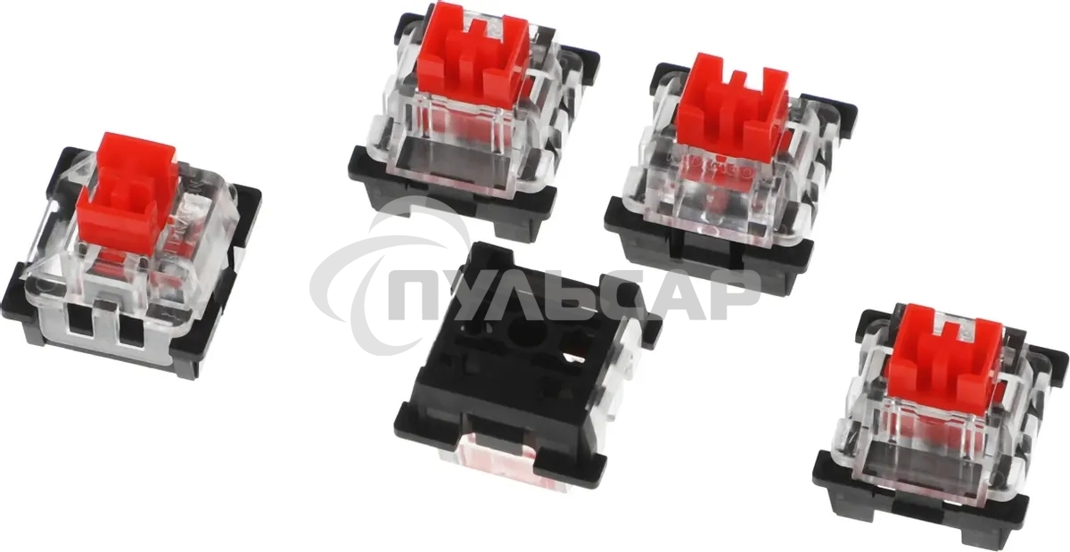 Клавиатура проводная игровая REDRAGON MITRA (USB, MAGN. RED, RGb)