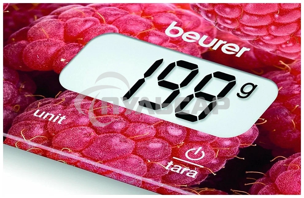 Кухонные весы Beurer KS19 berry макс.вес:5кг рисунок