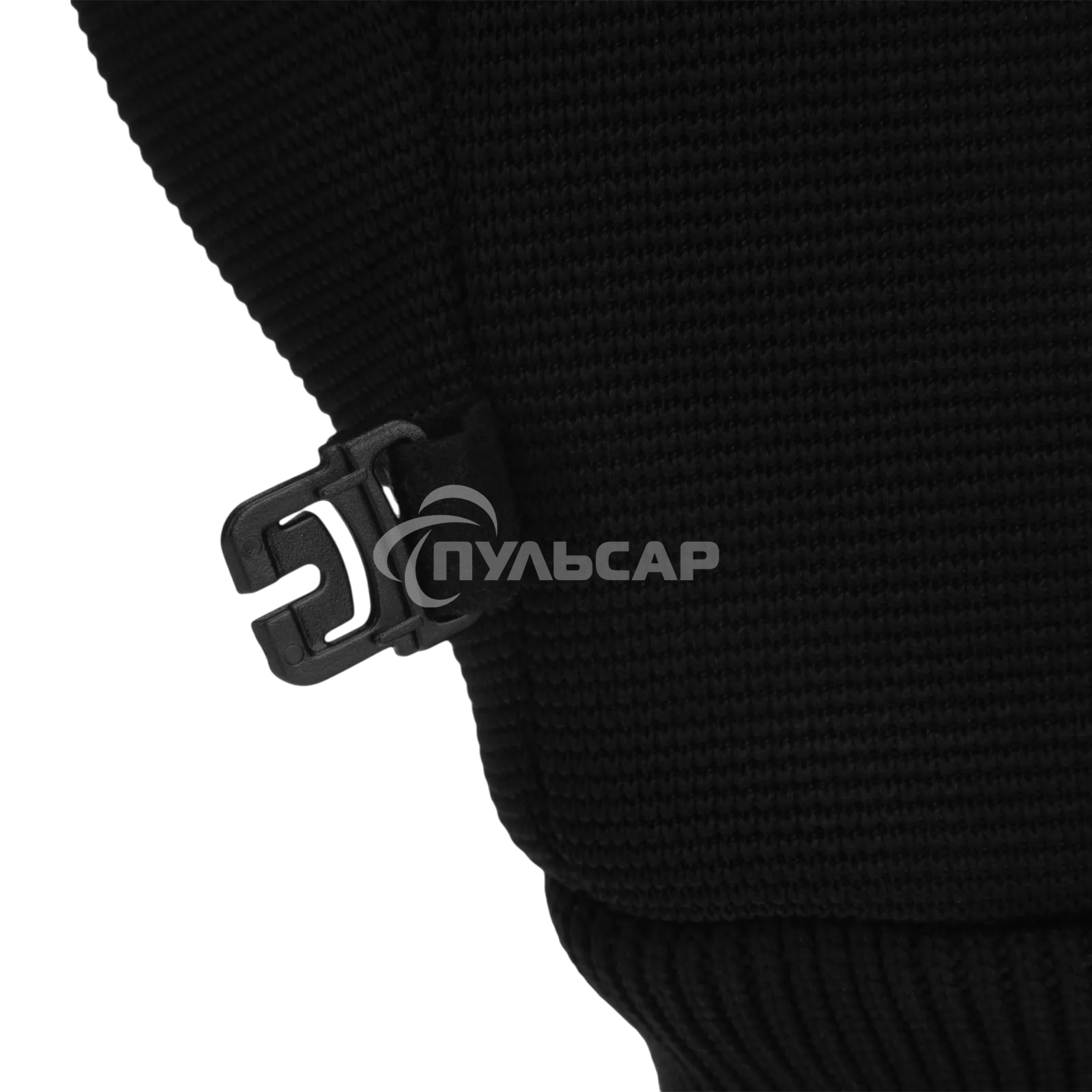 Перчатки универсальные Denzel 68092 двойные, работа с сенсорным экраном, вязаная манжета, размер 8