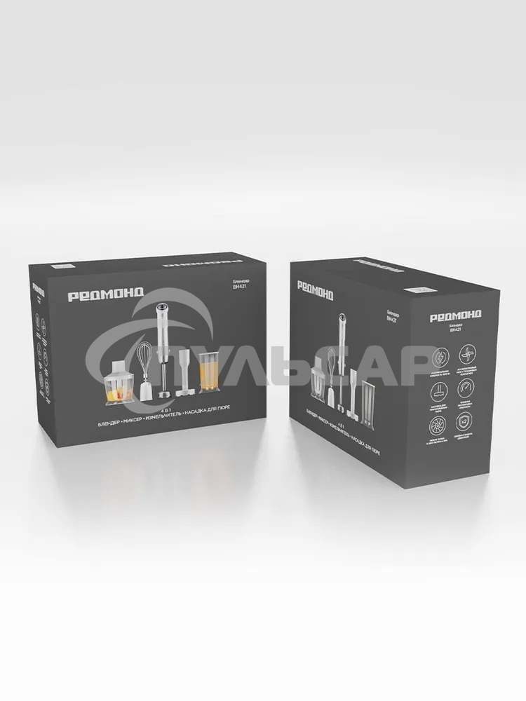 Блендер погружной Redmond BH421 1800Вт белый