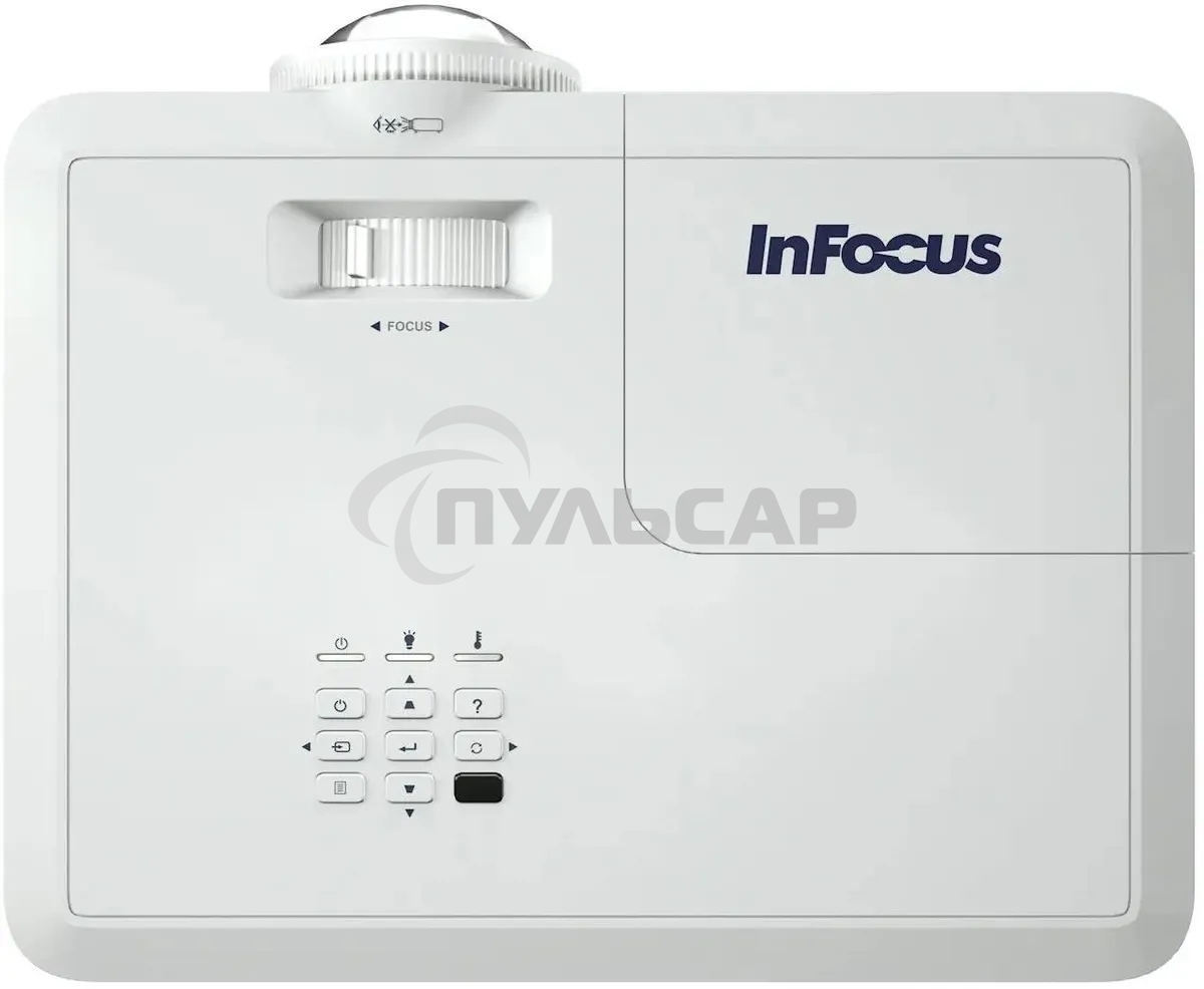 Проектор InFocus IN0026ST DLP, WXGA, 3800 lm, 30 000:1, 0.52:1, 2xHDMI 1.4, VGA in/out, S-Video, 3.5мм in/out, USB-A, RS-232, лампа 15 000ч.(ECO mode), 10W, 27дБ, 2,9 кг, БЕЛЫЙ