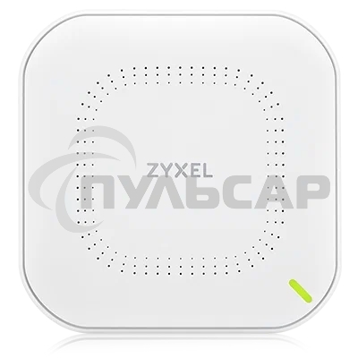 Точка доступа Zyxel NebulaFlex NWA90AX PRO, WiFi 6, 802.11a/b/g/n/ac/ax (2,4 и 5 ГГц), MU-MIMO, антенны 3x3, до 575+2400 Мбит/с, 1xLAN 2.5GE, PoE, защита от 4G/5G, БП в комплекте