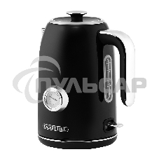 Чайник электрический Galaxy Line GL 0350, магия черного, металл, 2200 Вт, 1,7 л