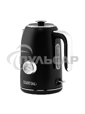 Чайник электрический Galaxy Line GL 0350, магия черного, металл, 2200 Вт, 1,7 л