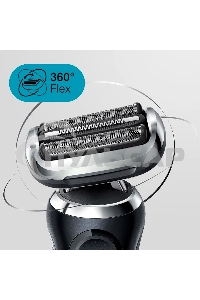 Электробритва сетчатая Braun Series 7 71-N1000S реж.эл.:3 питан.:аккум. черный