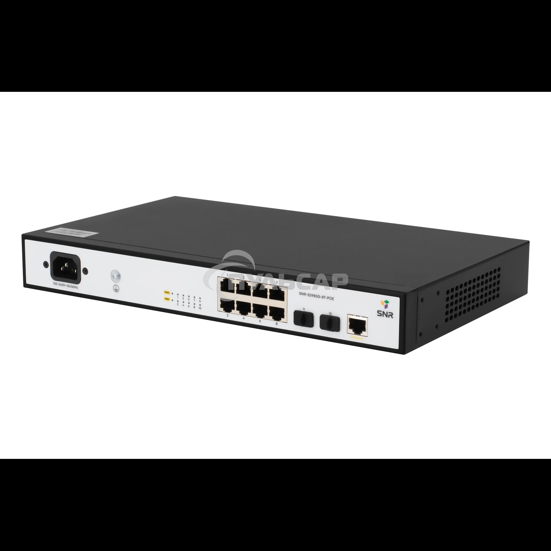 Коммутатор SNR SNR-S2985G-8T-POE, 1Gbит/с, количество портов 8 шт, (L2)