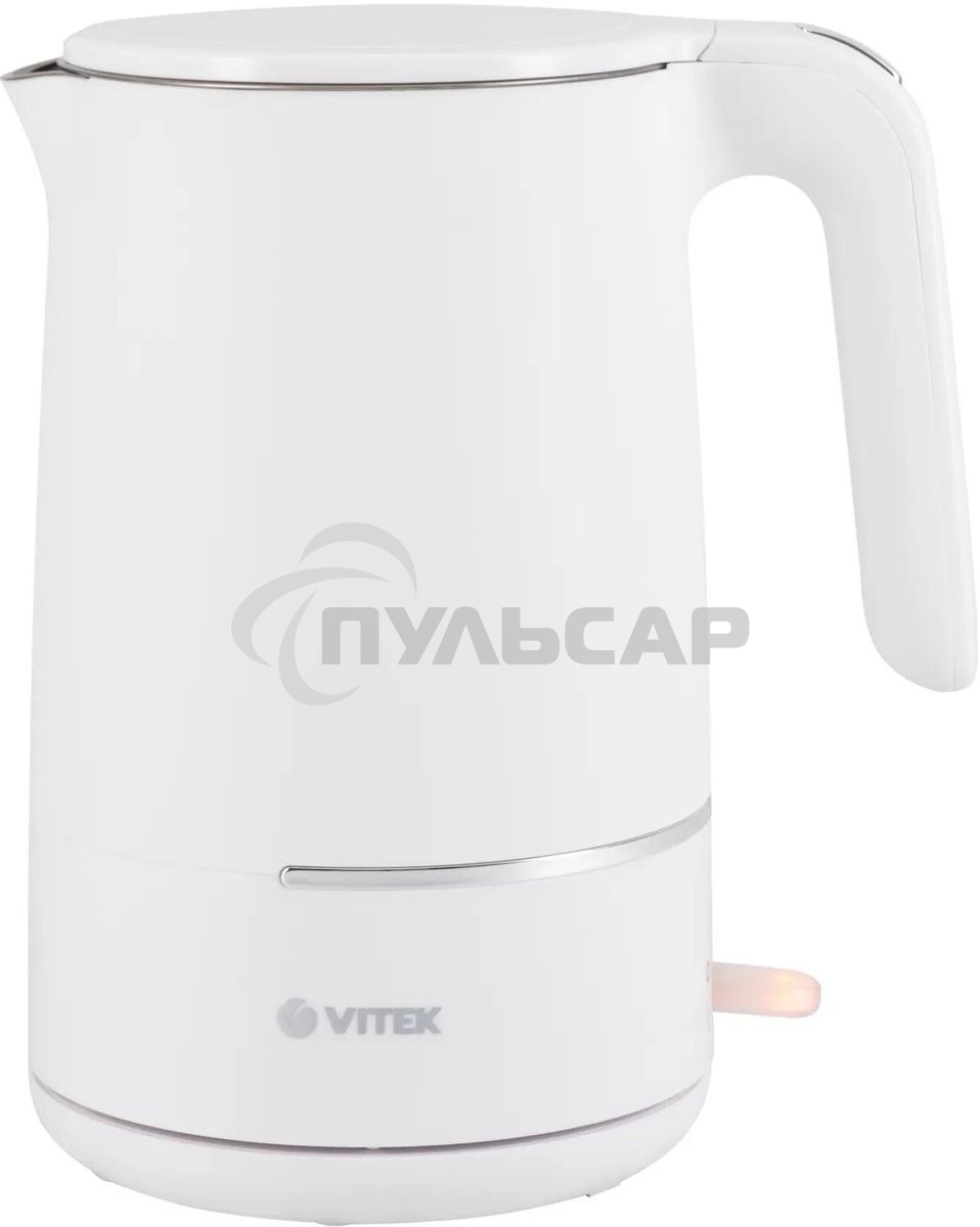 Чайник электрический Vitek VT-1104 1.5л. 2200Вт разноцветный корпус: металл/пластик