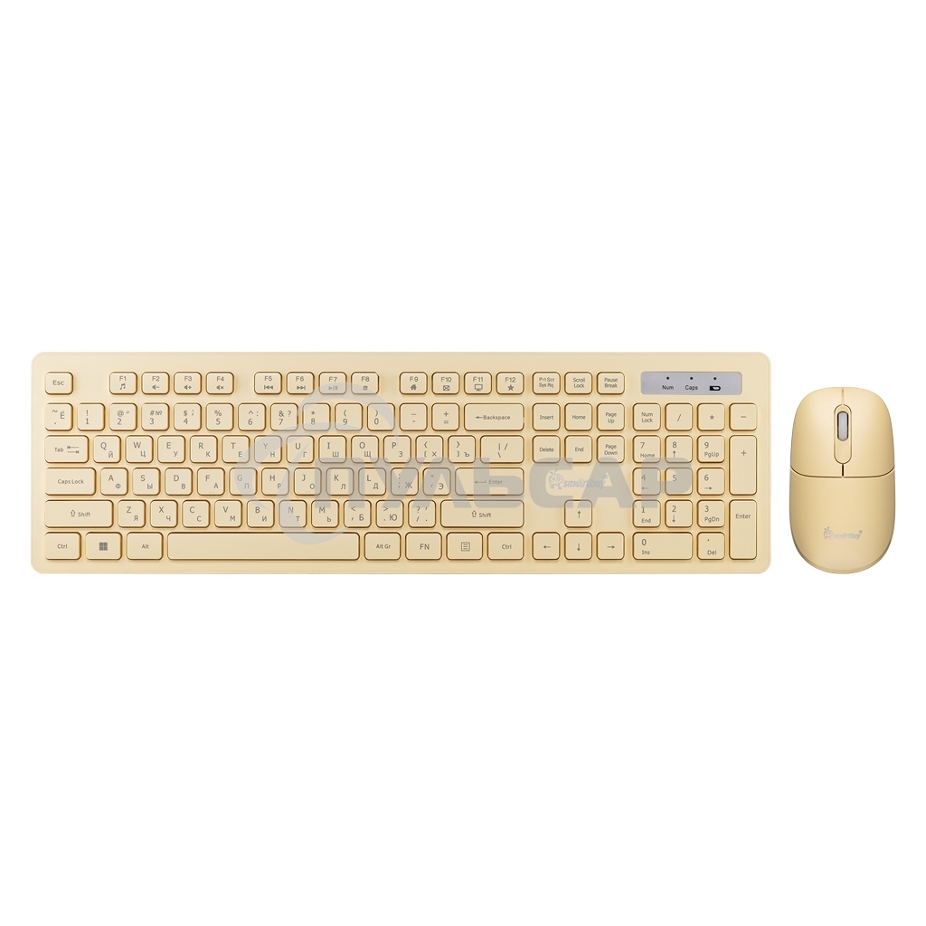 Комплект клавиатура+мышь SMARTBUY (SBC105AGY) 105AG желтый