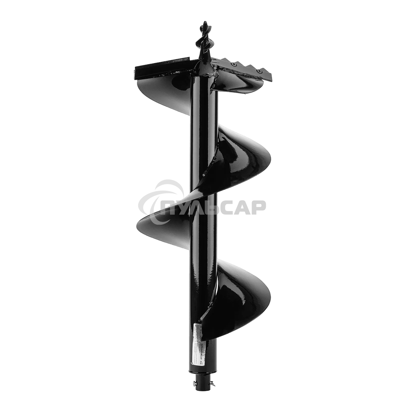 Шнек для грунта Denzel ER-300, диаметр 300 мм, длина 800 мм, соединение 20 мм, съемный нож