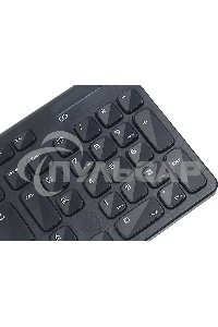 Комплект (клавиатура+мышь) OKLICK 220M, USB, беспроводной, черный