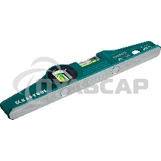 Уровень KRAFTOOL 34717-025superkraft-m литой 2 ампулы 0.5 мм/м 250мм