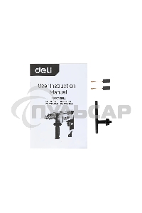 Дрель сетевая ударная Deli DL-CZ13-E5 (650Вт, 13мм, 3000об/мин, 48000 уд/мин, картон)