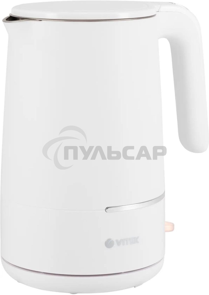 Чайник электрический Vitek VT-1104 1.5л. 2200Вт разноцветный корпус: металл/пластик