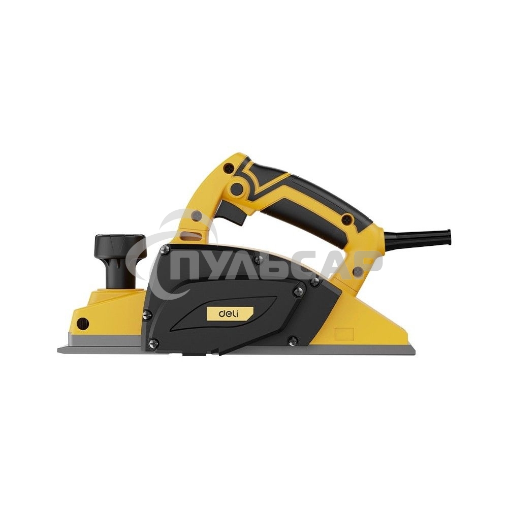Электрорубанок Deli DC591 550 Вт, ширина / глубина обработки: 82 / 1 мм, глубина фальцевания: 9 мм