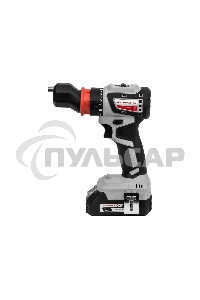 Бесщеточная аккумуляторная дрель-шуруповерт ИНТЕРСКОЛ КОМБИ ДА-13/18В 50 ( 2 АКБ 2 А·ч и ЗУ, кейс )
