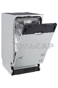 Встраиваемая посудомоечная машина Zigmund & Shtain DW 302.4, черный, 44.8 см, 10 компл., 44 дБ, класс A+++