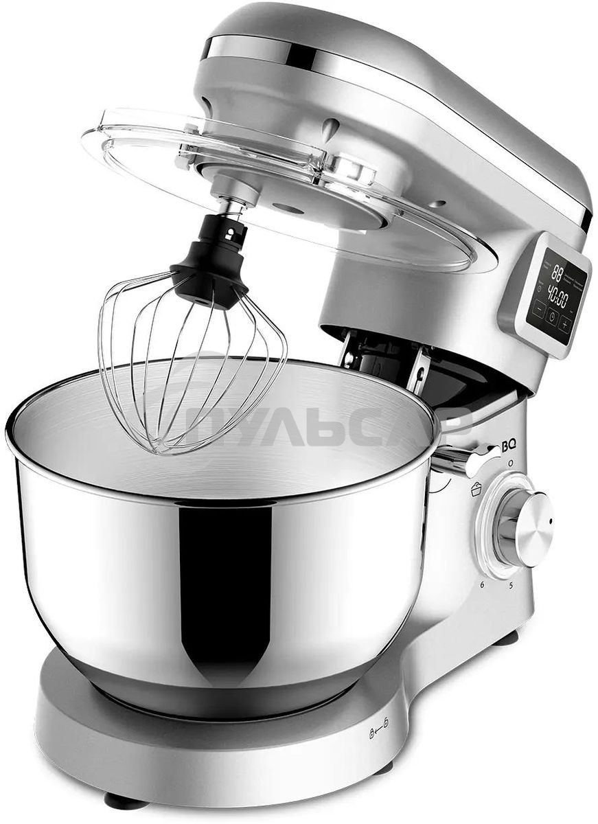 Миксер планетарный BQ MX640, 1600Вт, серебристый