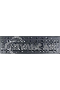 Комплект (клавиатура+мышь) OKLICK 220M, USB, беспроводной, черный