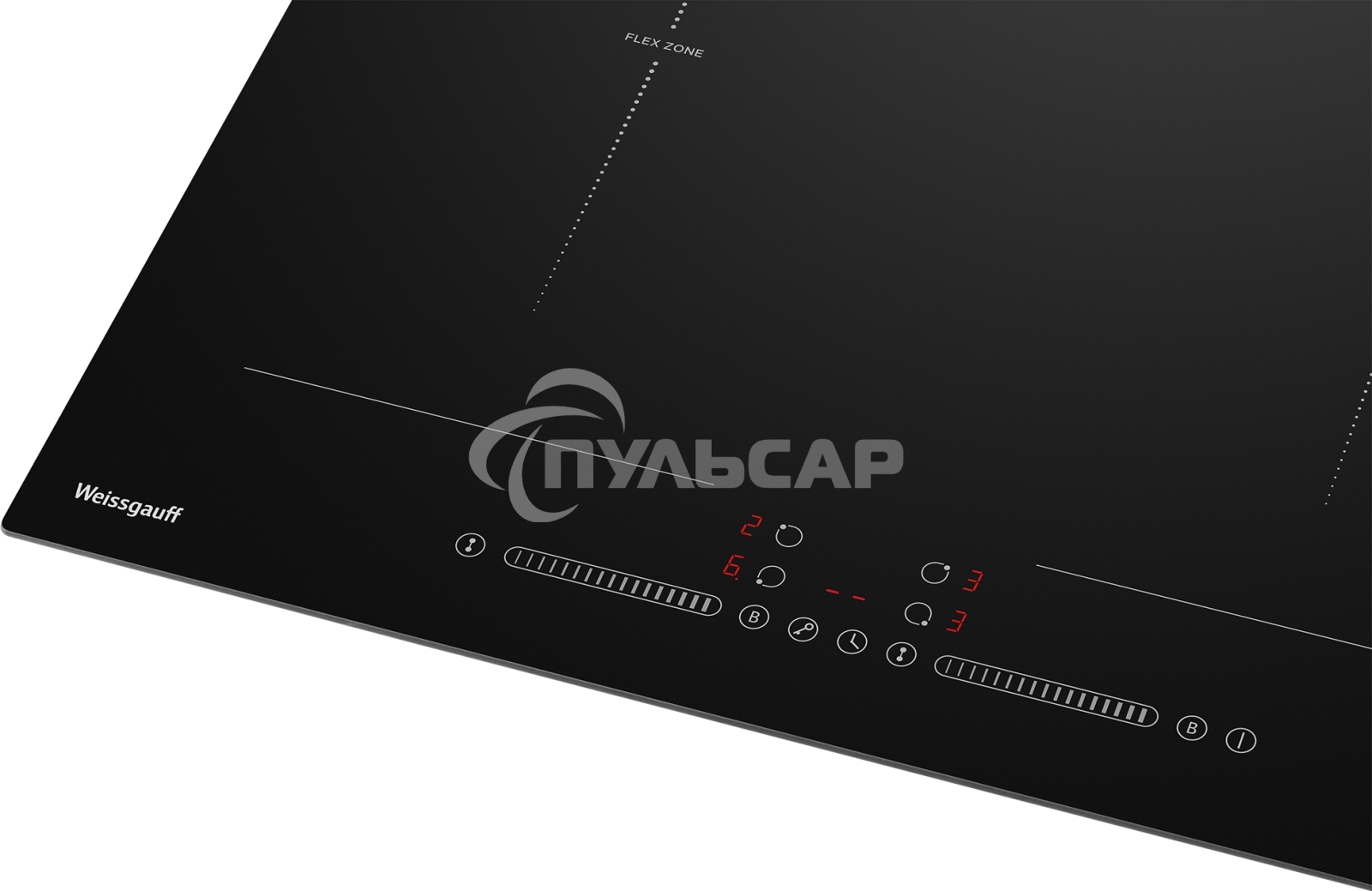 Индукционная варочная панель стеклокерамическая Weissgauff HI 642 BSCM