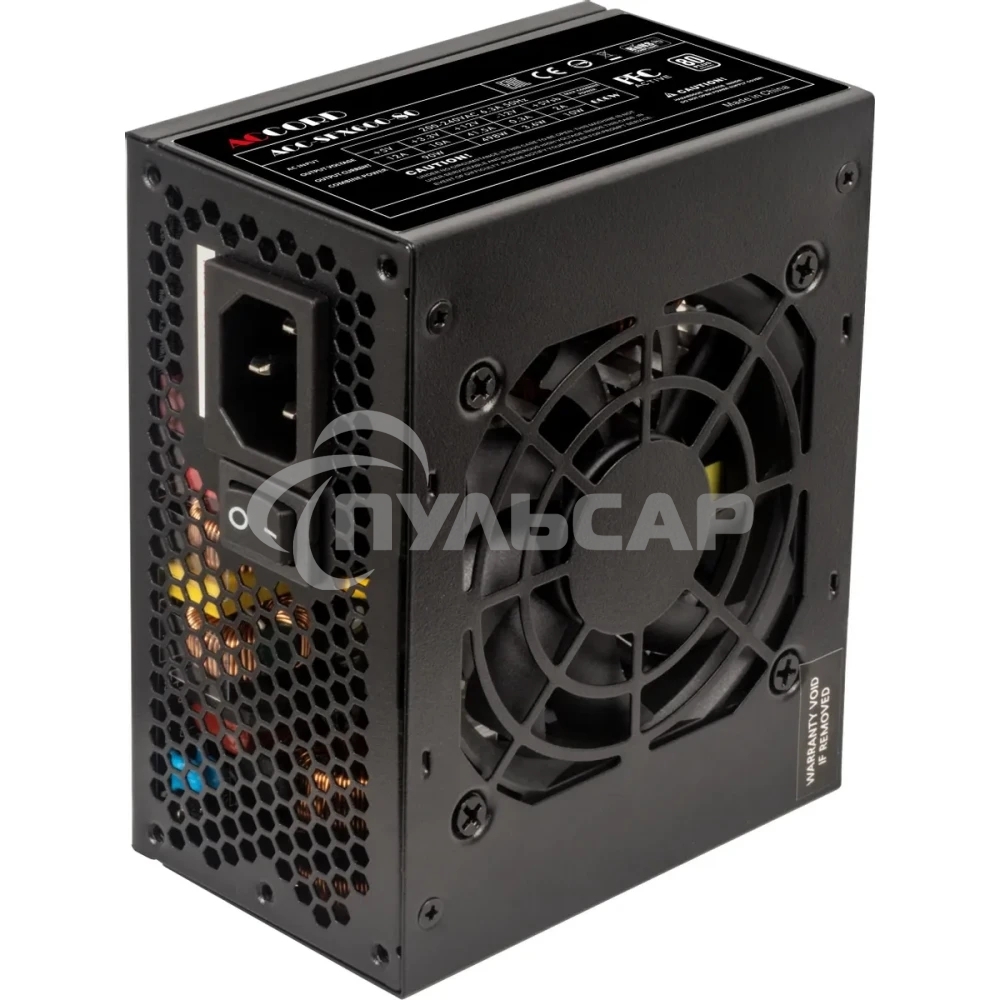 Блок питания Accord ACC-SFX600-80, 600Вт, 80мм,черный