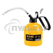 Масленка-нагнетатель Denzel металлический корпус, 0,2 л, гибкий наконечник 53240 Масленка-нагнетатель Denzel металлический корпус, 0,2 л, гибкий наконечник 53240