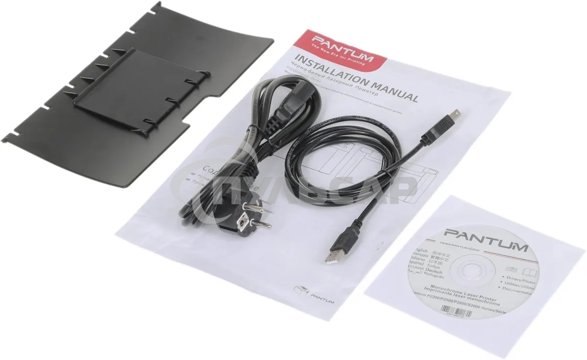 Принтер лазерный Pantum P2500NW, A4, ч/б, печ. до 22 стр/мин., 1200 x 1200 dpi, USB, RJ-45, Wi-Fi, Air Print