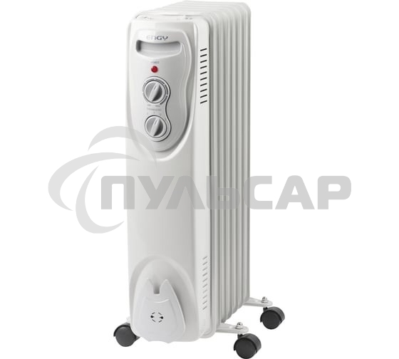 Обогреватель масляный Engy EN-1307 (7 секций) белый, 1500 Вт, 15 м2, термостат