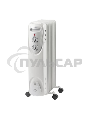 Обогреватель масляный Engy EN-1307 (7 секций) белый, 1500 Вт, 15 м2, термостат