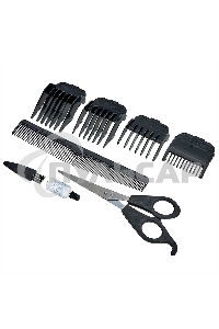 Машинка для стрижки волос ЯРОМИР ЯР-702 черный с красным