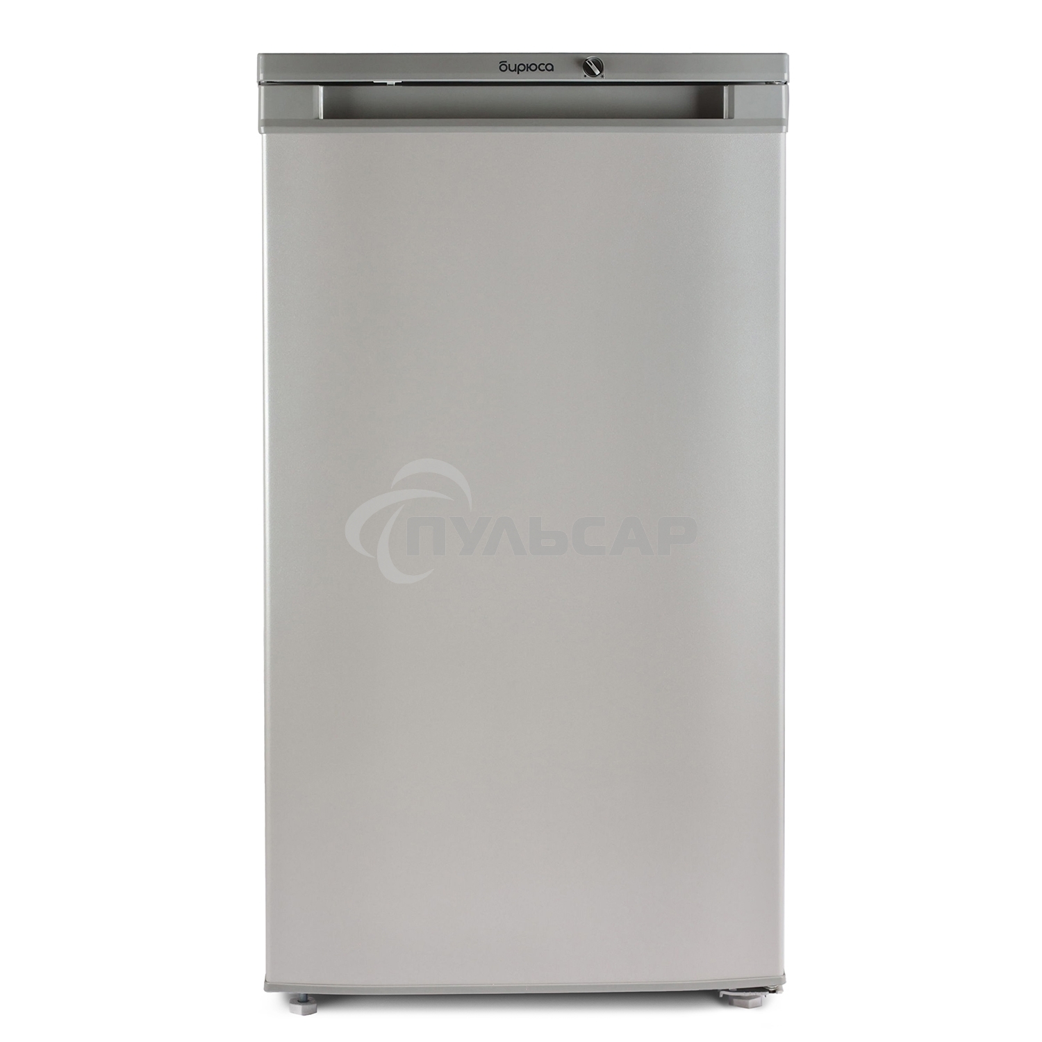 Холодильник Бирюса M408 металлик однокамерный 88/27л морозилка сверху