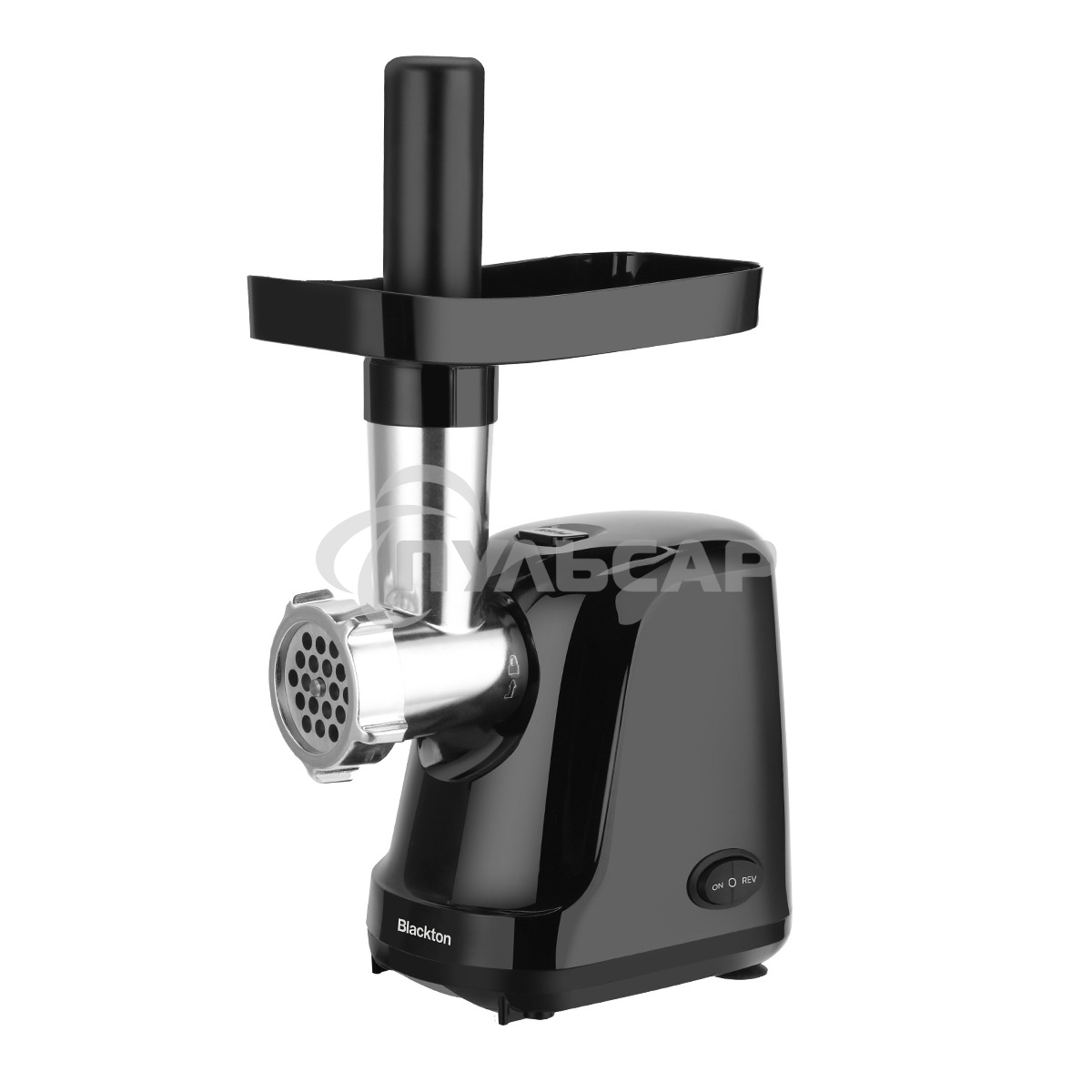 Мясорубка электрическая Blackton Bt MG1111 черный, 1200В, производительность до 1.5 кг/мин / Количество скоростей: 1 / Функция реверса / DualProtect технология: защита от перегрузки и перегрева / Прорезиненные ножки / Материал корпуса: пластик / Материал 