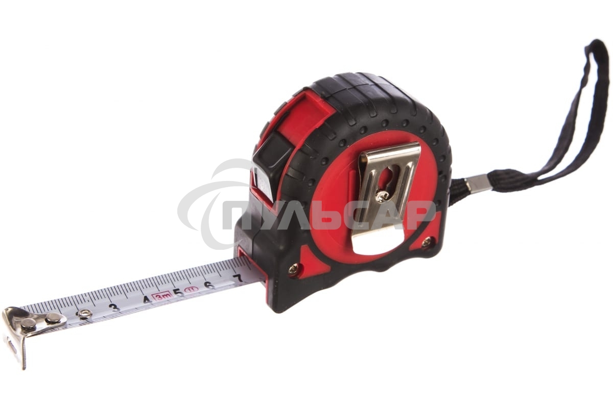 Рулетка Matrix Strong, 3 м х 16 мм, обрезиненный корпус 31078