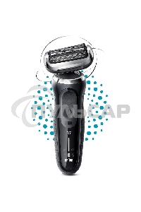 Электробритва сетчатая Braun Series 7 71-N1000S реж.эл.:3 питан.:аккум. черный