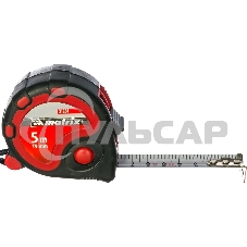 Рулетка Matrix status 3 fixations 5мх19мм двухкомпонентный корпус 3 фиксации ленты