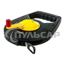 Лента мерная STAYER 2-34186-050геодезийная racer мет. редукт.мех. 3:1 50мх13мм